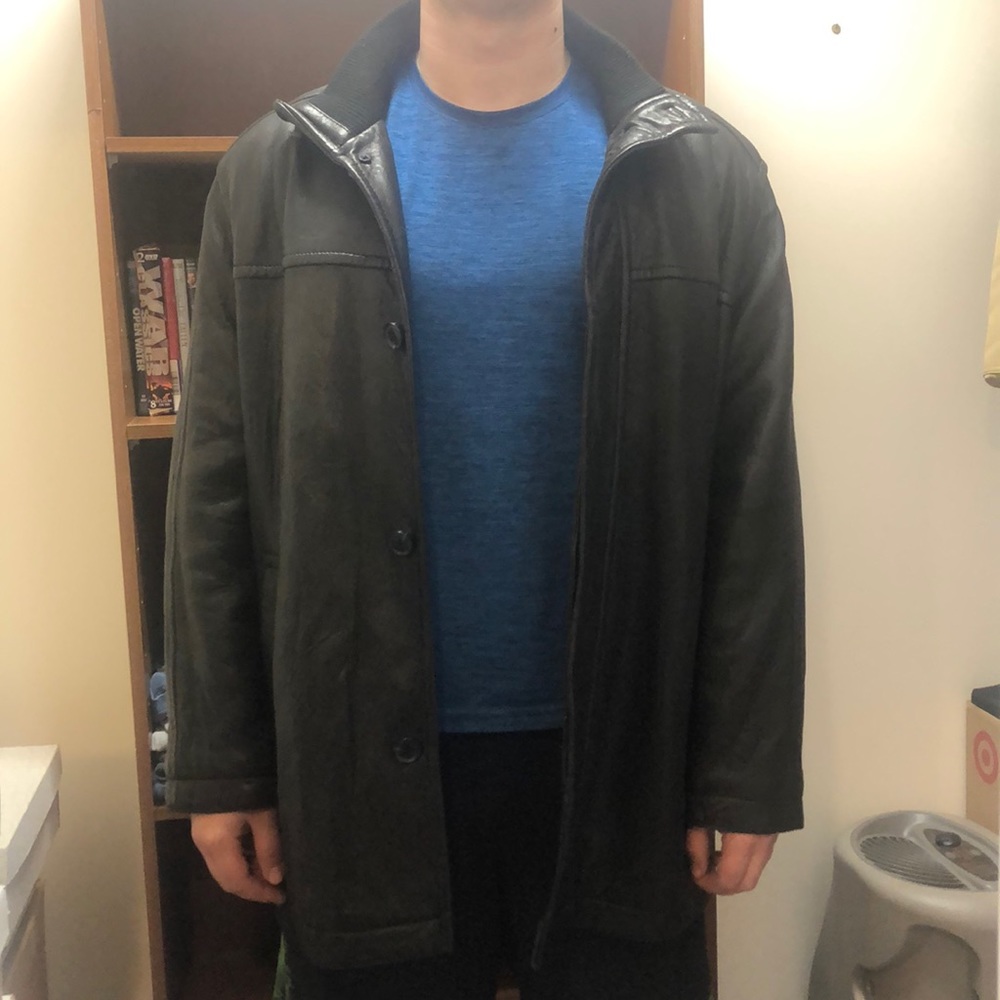 Andrew Marc Leather Coat